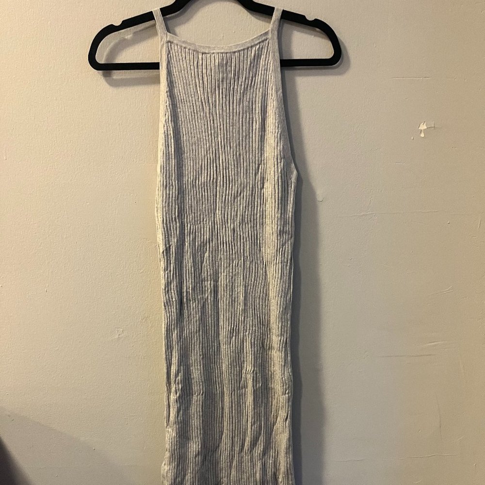 Nakedcashmere Gray Sweater Midi-Dress View 3